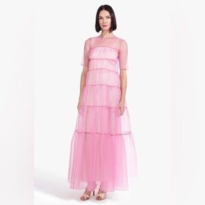 Staud Hyacinth pink dress Medium